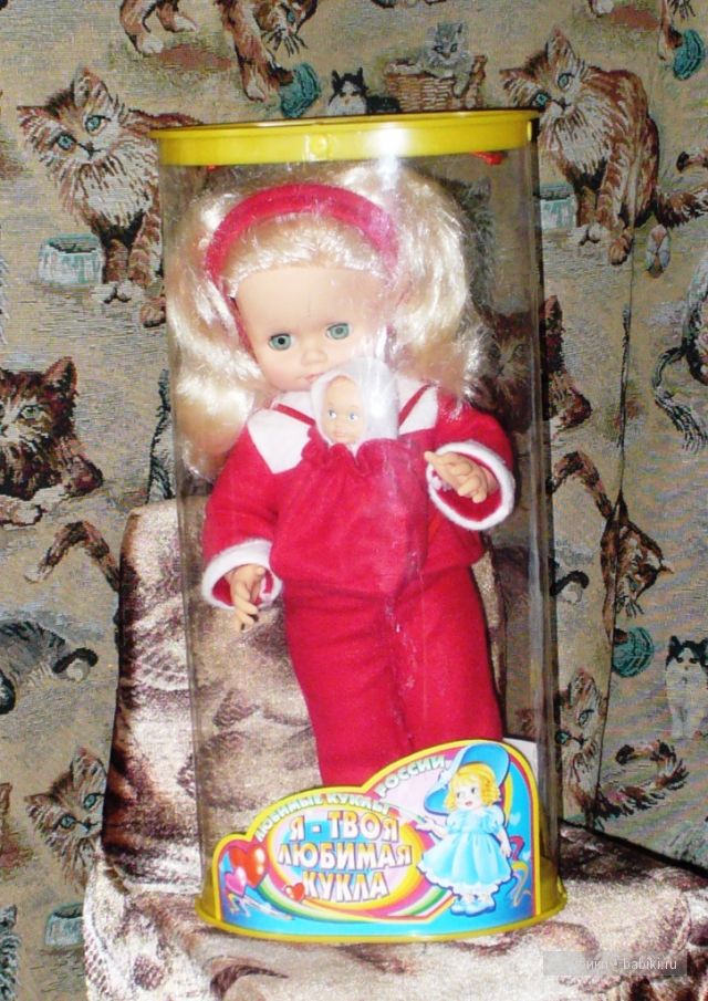 Как подарок мне вручали — Российские куклы Весна (фото 4)