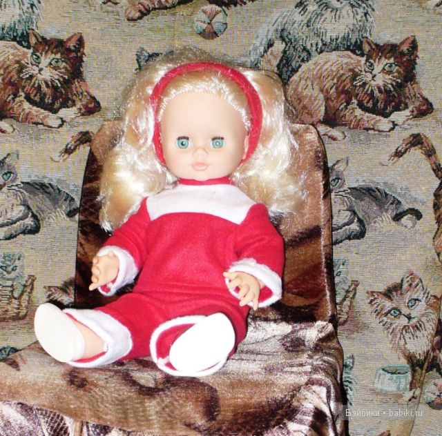 Как подарок мне вручали — Российские куклы Весна (фото 6)