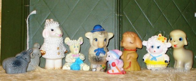 "Новые резиночки" — Игрушки СССР и советского детства: резиновые (фото 5)