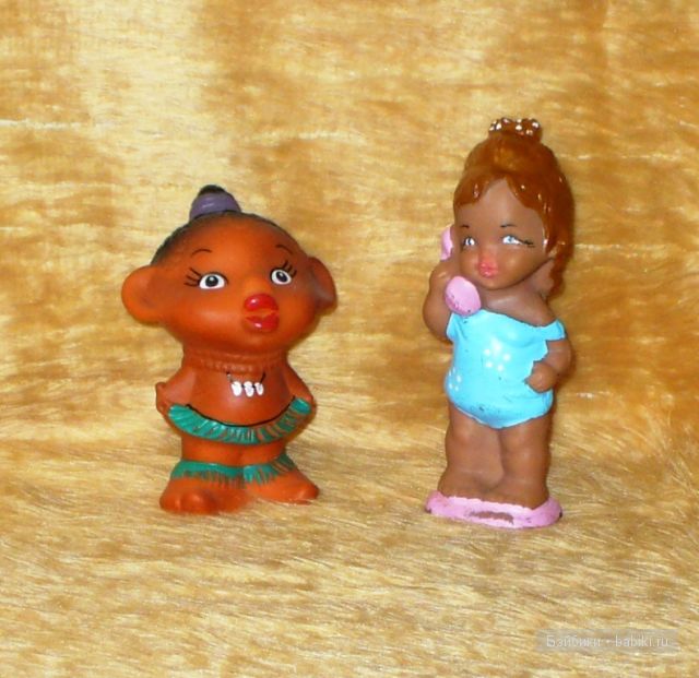 "Новые резиночки" — Игрушки СССР и советского детства: резиновые (фото 4)