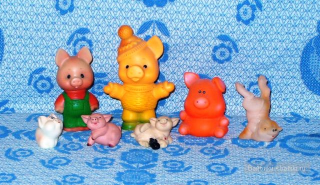 Очередной подарочек (судьбы). Резиновые игрушки