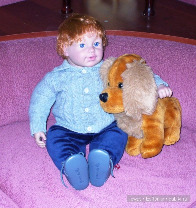 Сшили шапку из песца! Одежда для кукол