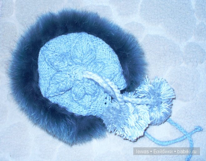 Сшили шапку из песца! Одежда для кукол