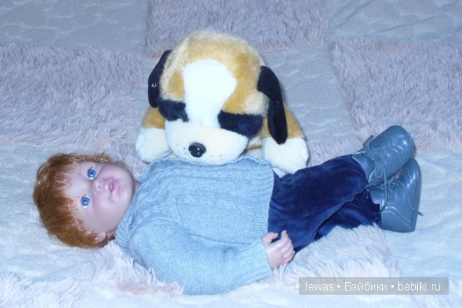 Сшили шапку из песца! Одежда для кукол (фото 4)