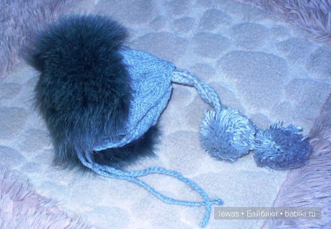 Сшили шапку из песца! Одежда для кукол