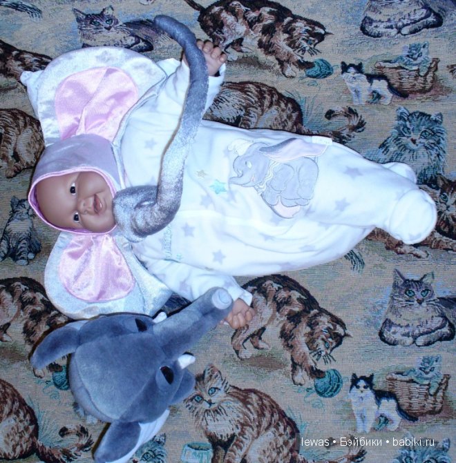 Маленькие слоники! Одежда для кукол своими руками (фото 7)