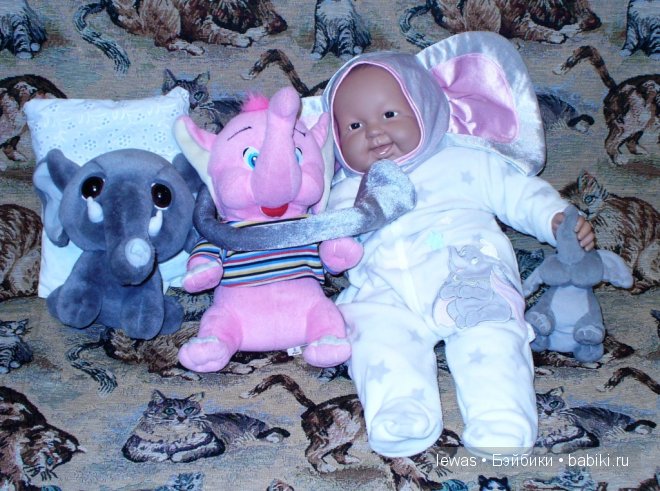 Маленькие слоники! Одежда для кукол своими руками (фото 10)