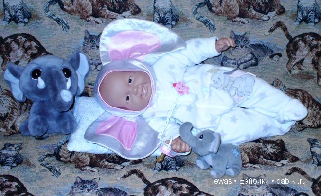Маленькие слоники! Одежда для кукол своими руками