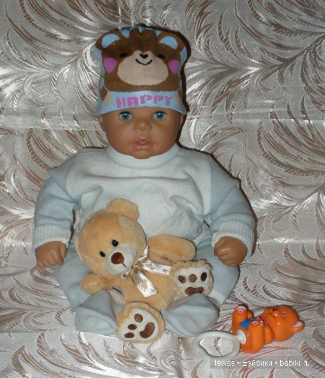 Мастер-класс шапочки с мордочкой для куклы за 10 минут (из носка)