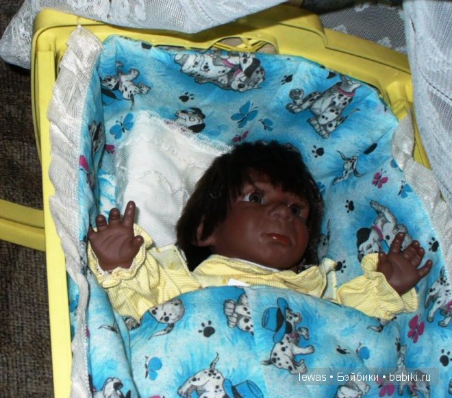 Спать пора! Резная люлька для куклы (фото 10)