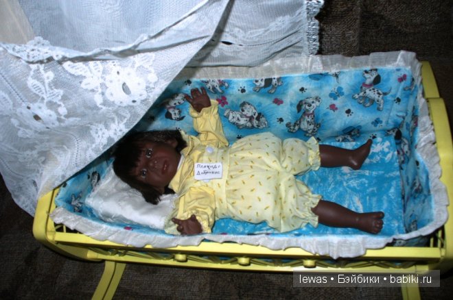 Спать пора! Резная люлька для куклы (фото 9)