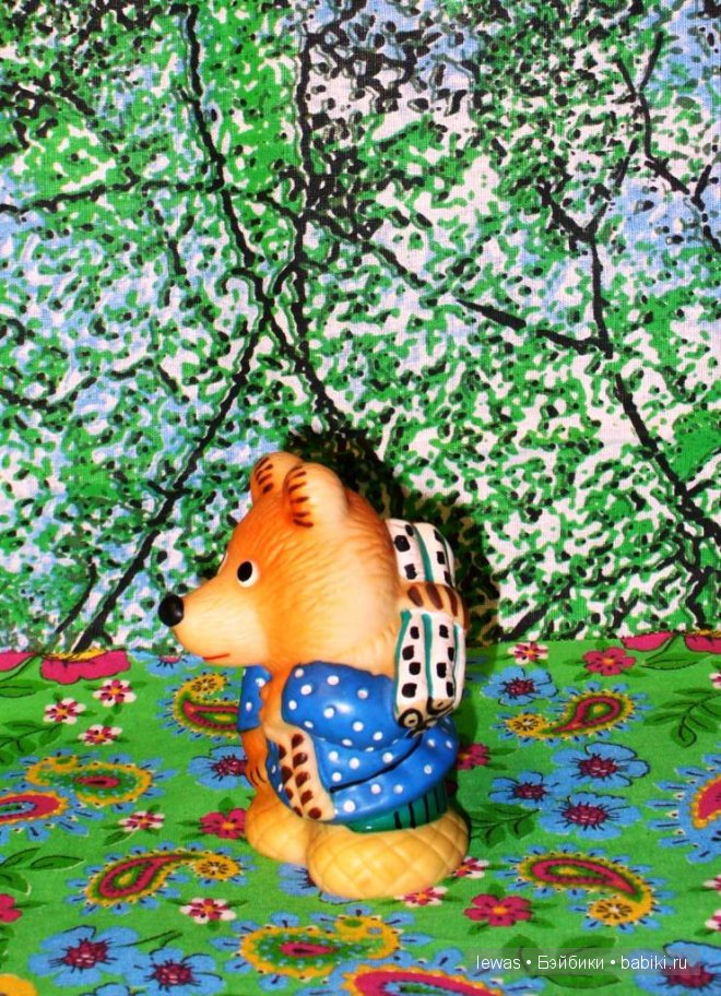 Три медведя — Игрушки СССР и советского детства: резиновые