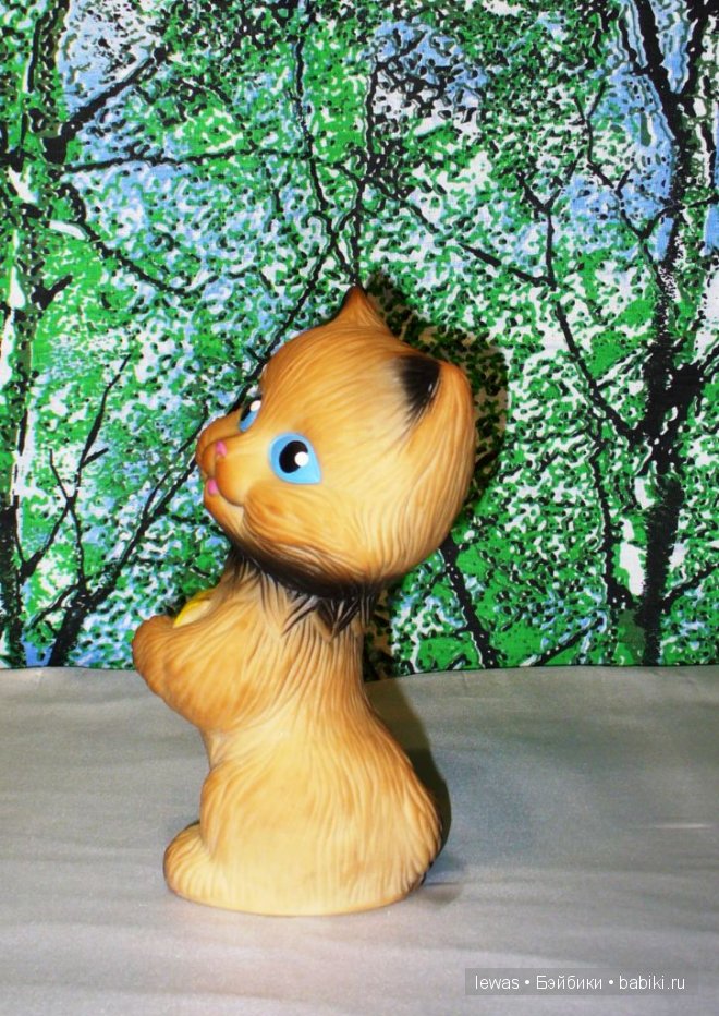 Жил да был черный кот — Игрушки СССР и советского детства: резиновые