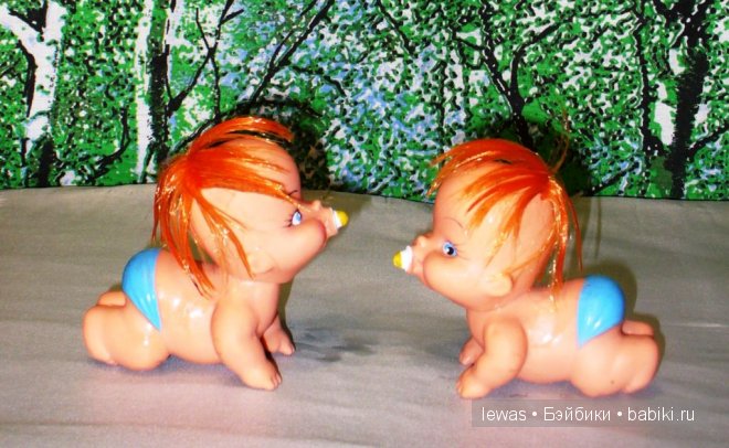 Мы с тобою так похожи: рыжий ты, я - рыжий тоже