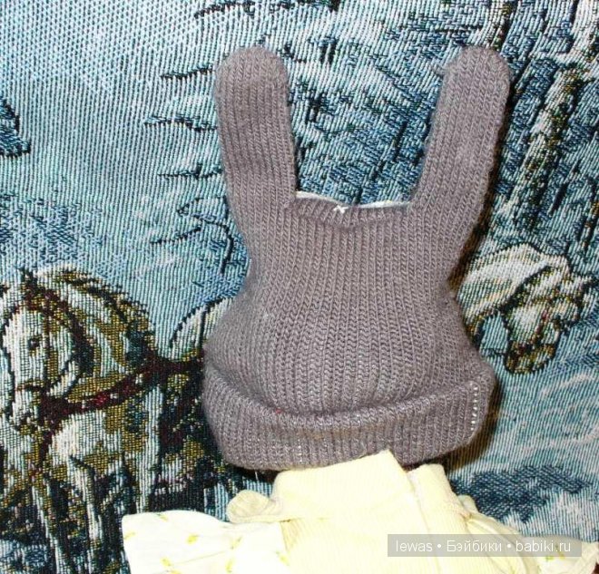 Мастер-класс шапка - зайка (фото 8)