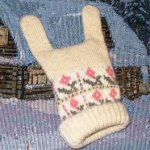 Мастер-класс шапка - зайка