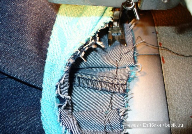 Мастер-класс: джинсовые юбочки для кукол