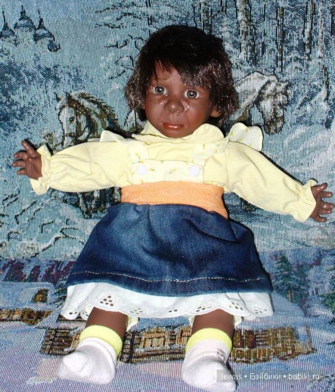 Мастер класс: джинсовые юбочки для кукол своими руками (фото 3)