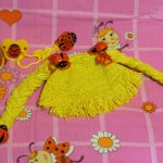 Отрастила Майя косы! Новая шапочка для куклы