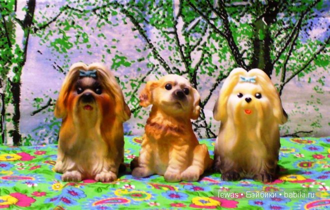 Собачье пополнение — Игрушки СССР и советского детства: резиновые