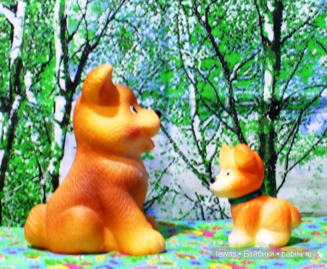 Собачье пополнение — Игрушки СССР и советского детства: резиновые