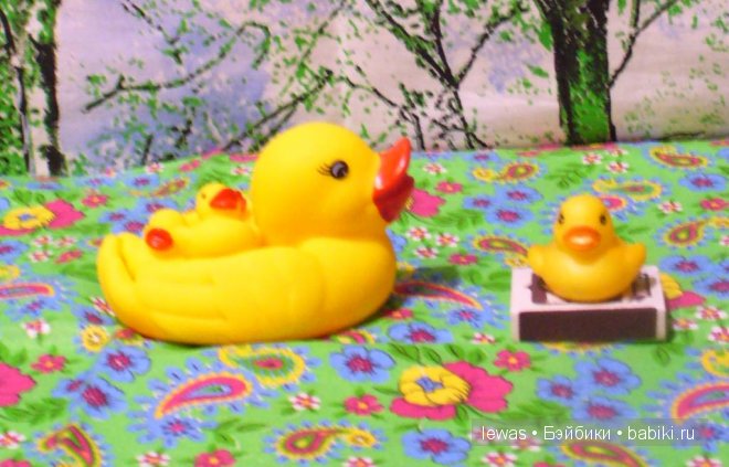 Вышли уточки гулять. Коллекция игрушек ПВХ