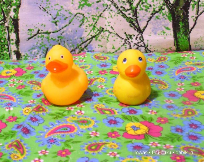 Вышли уточки гулять. Коллекция игрушек ПВХ