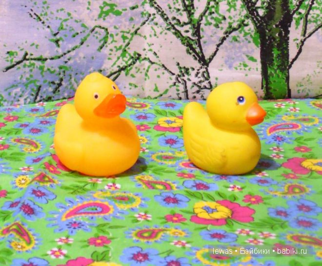 Вышли уточки гулять. Коллекция игрушек ПВХ