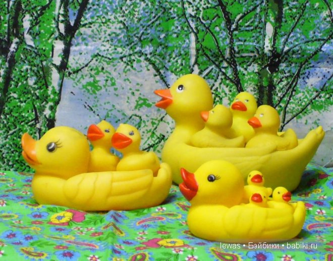 Вышли уточки гулять. Коллекция игрушек ПВХ (фото 5)