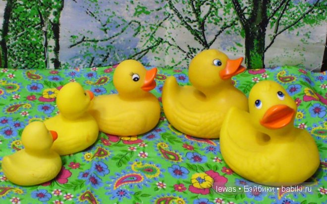 Вышли уточки гулять. Коллекция игрушек ПВХ (фото 3)
