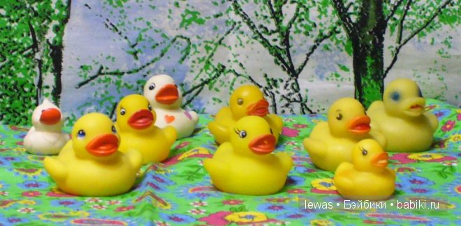 Вышли уточки гулять. Коллекция игрушек ПВХ (фото 2)