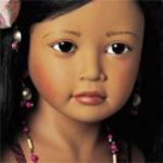 Девочка с острова Бали... Коллекционная кукла Intan от Dwi Saptono
