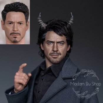 Работа мадам Бу - кастом экшн-головы Тони Старка