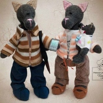 Волчата с выкройкой от Хохловой Марины