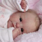 Задорная стесняшка Лиди. Кукла реборн - авторская работа Елены Киприяновой