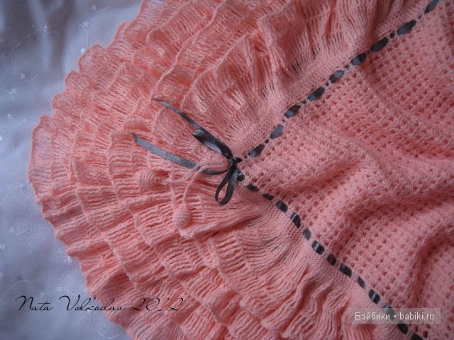 плед крючком