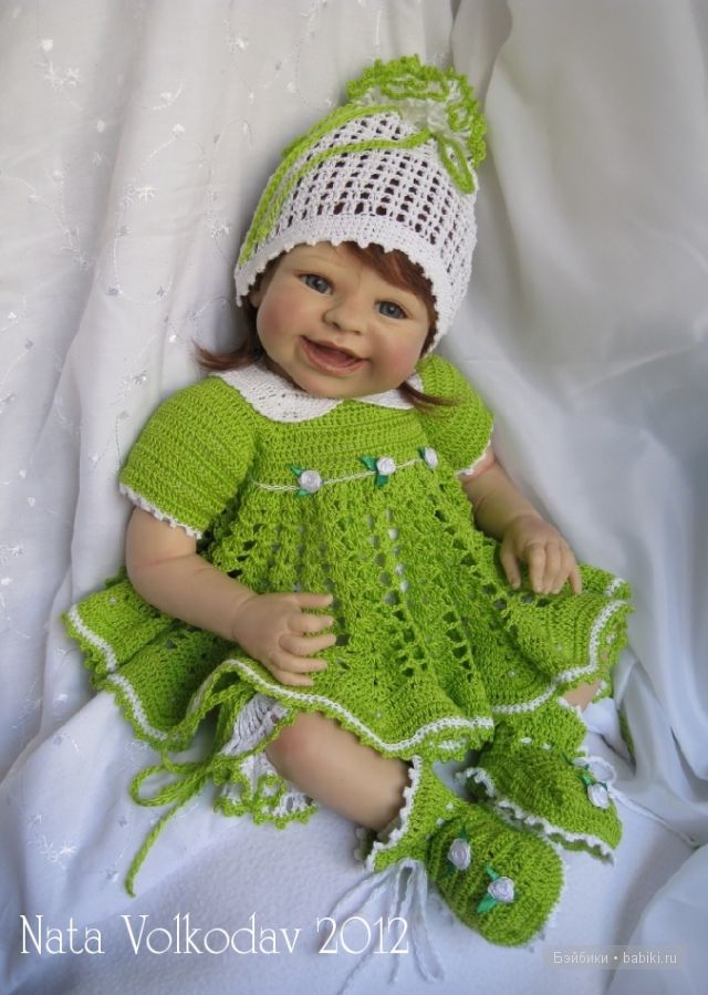 комплект для новорожденного крючком