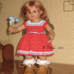 Морская тема. Новый взгляд. Одежда для кукол своими руками