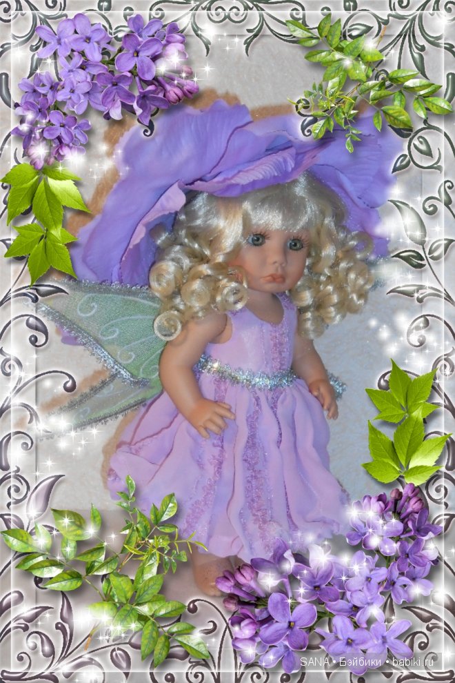 Коллекционная куколка Эльвира - Цветочная Феечка (фото 4)