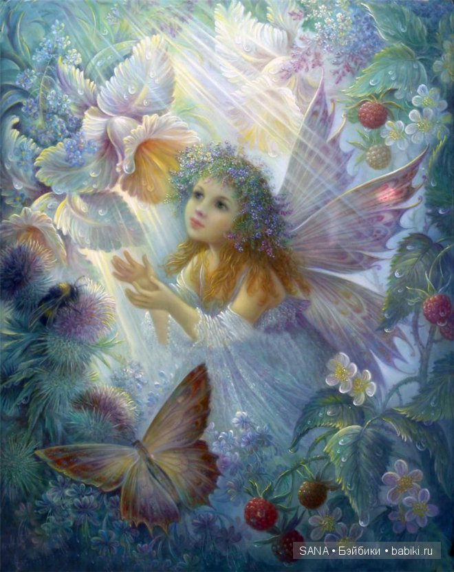 Коллекционная куколка Эльвира - Цветочная Феечка