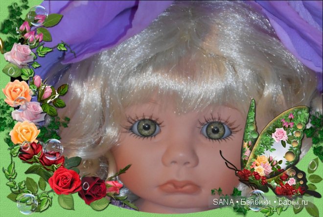 Коллекционная куколка Эльвира - Цветочная Феечка