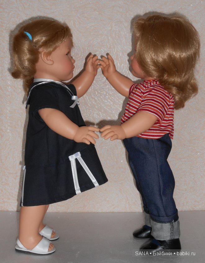 Сестрички Элизабет и Аннамария - куклы Леонор Paola Reina (фото 3)