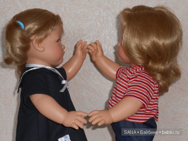 Сестрички Элизабет и Аннамария - куклы Леонор Paola Reina (фото 4)