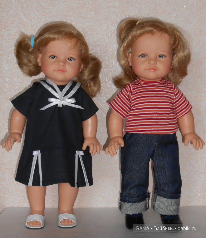 Сестрички Элизабет и Аннамария - куклы Леонор Paola Reina