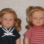 Сестрички Элизабет и Аннамария - куклы Леонор Paola Reina