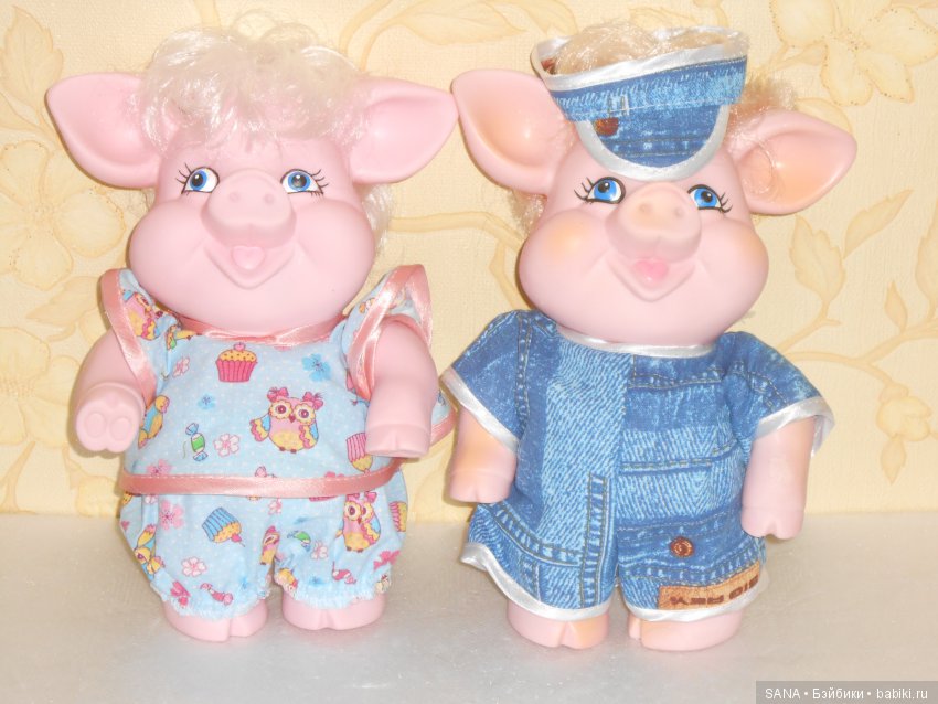 Свинки Феодосия и Арсений | Бэйбики Свинки Феодосия и Арсений (фото 7)