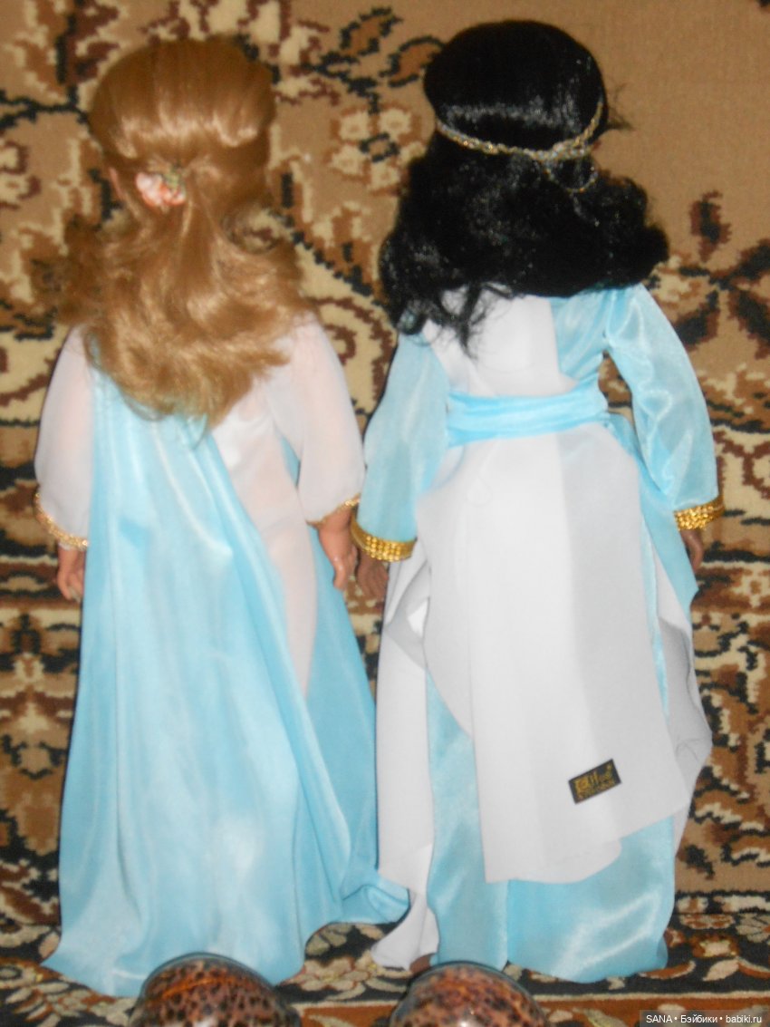 Две Богини - День и Ночь — Испанские куклы (разное): Vestida de Azul (фото 4)