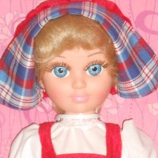 Анастасия в баварском костюме - фабрика "Весна"