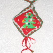 Новогодняя игольница