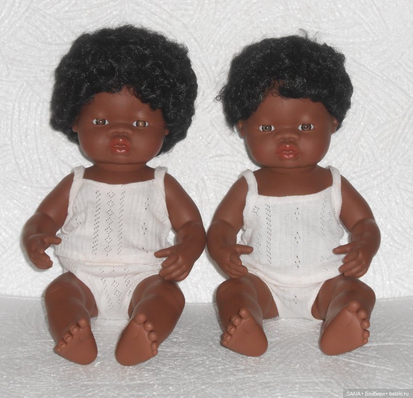 Темнокожие малыши от Miniland (фото 3)